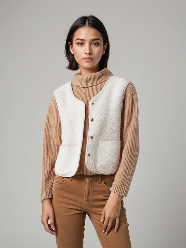 Maëlys™ | Pull Boutonné Classique