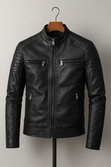 Silvain™ | Veste Cuir Élégante