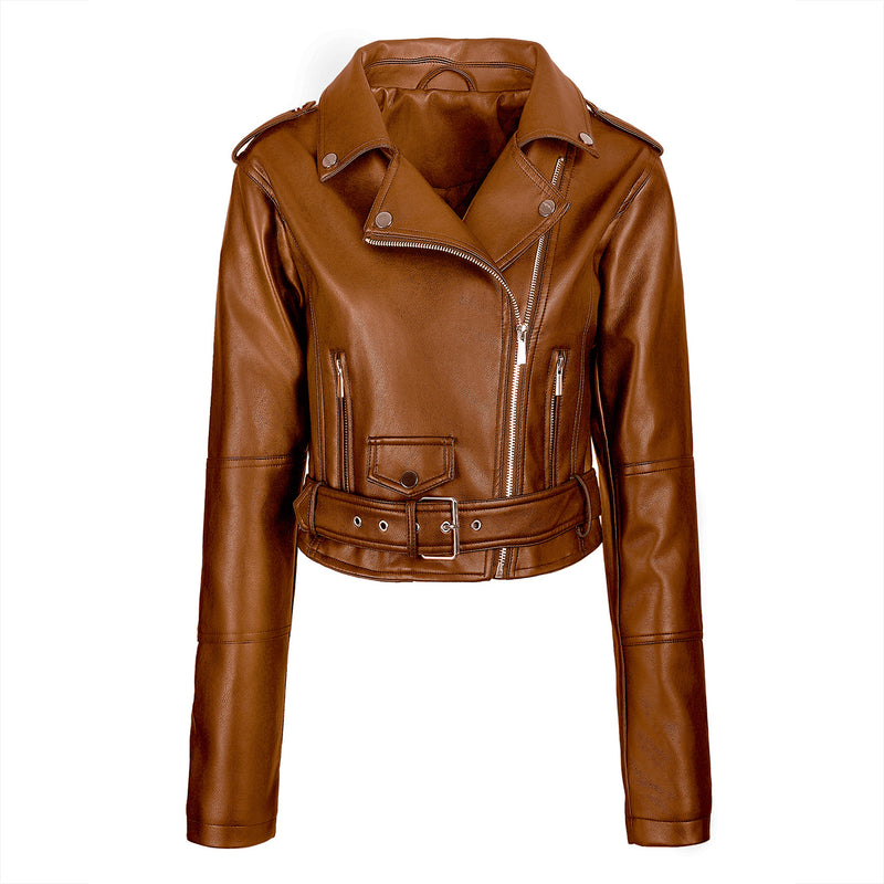 Anaëlle™ | Veste Cuir Légère